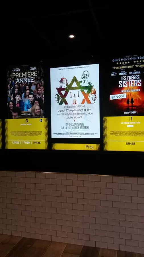 Projections en cinéma et lieux culturels
